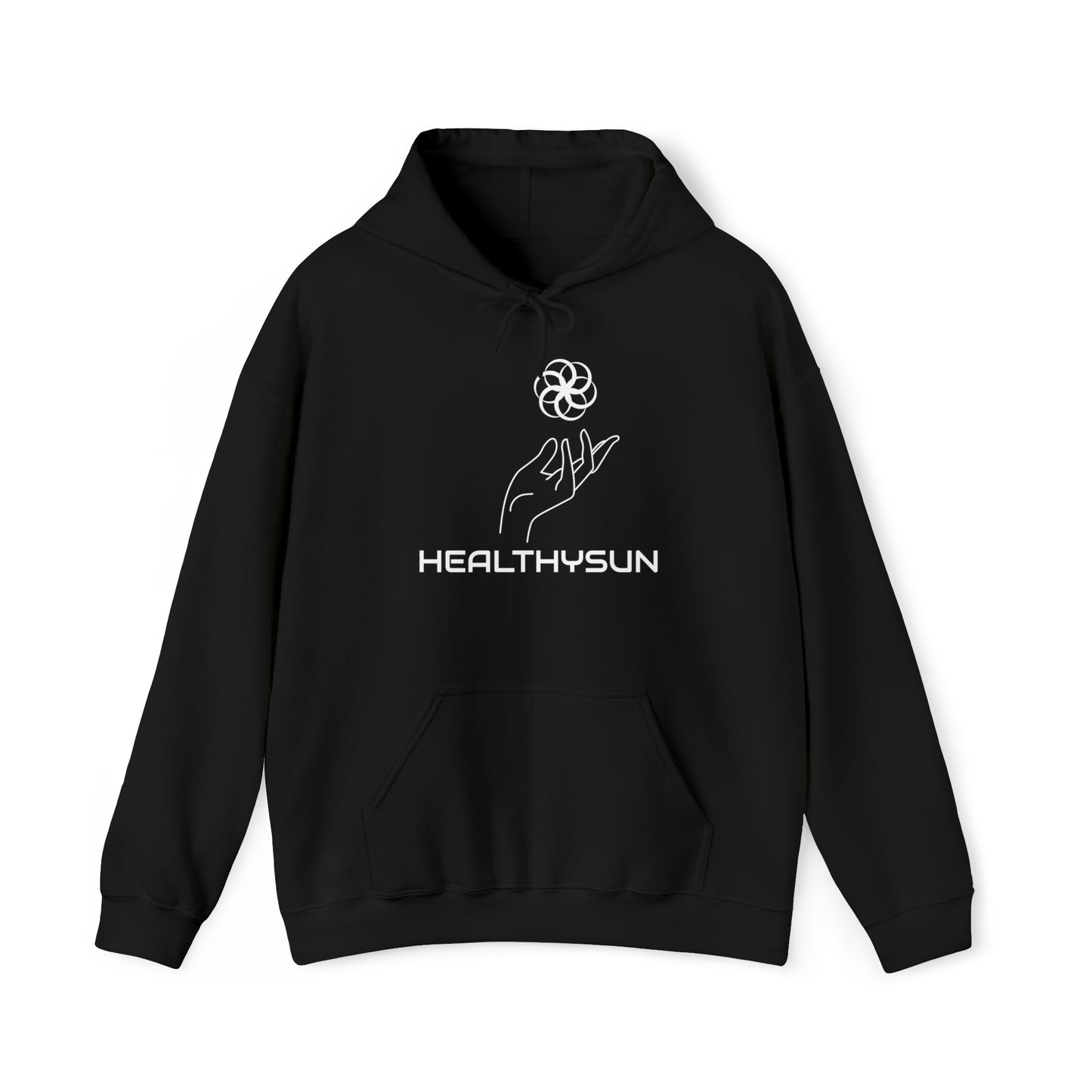 HealthySun Hooded Sweatshirt - White Logo