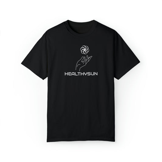 HealthySun T-Shirt - Grey Logo