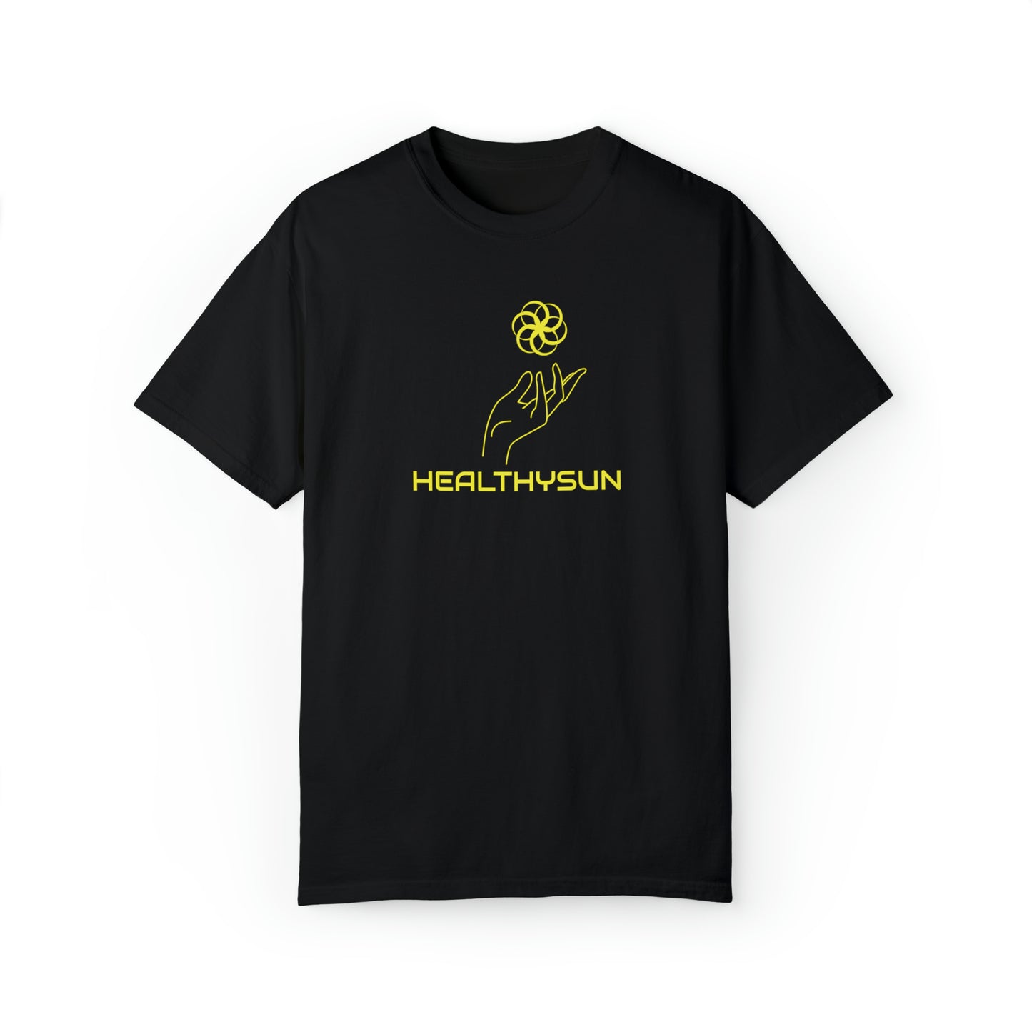 HealthySun T-Shirt - Yellow Logo