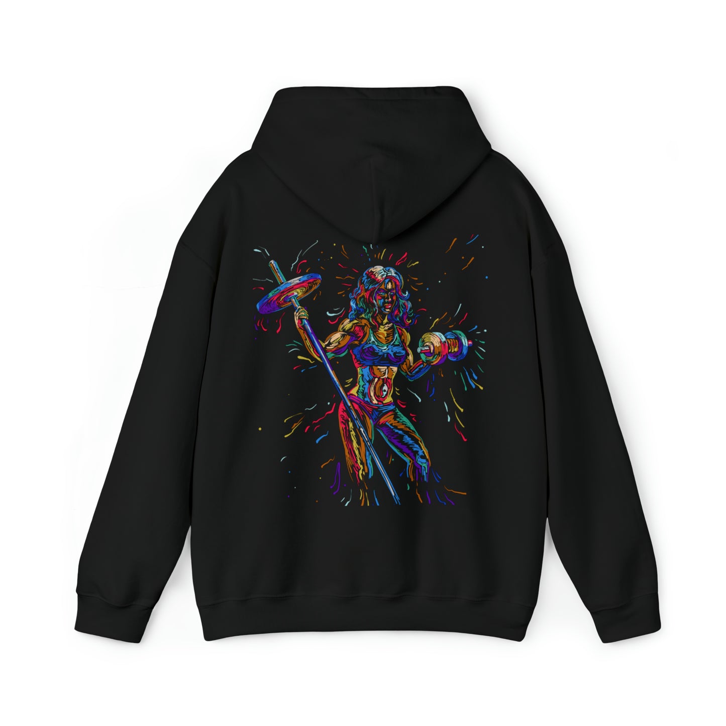 Strong Woman Hooded Sweatshirt